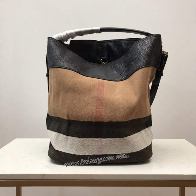 Burberry專門店新款艾仕貝手袋 巴寶莉標誌性水桶包肩背女包 yxb1517